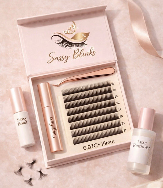 Wispy Luxe Cluster Lash kit